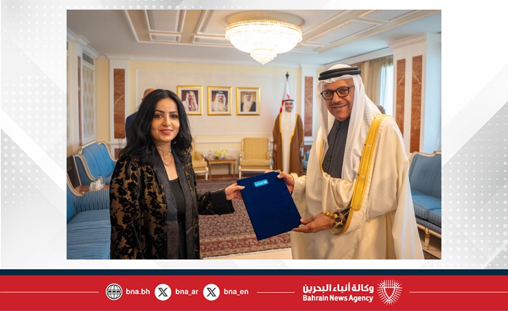 وزير الخارجية يتسلم وثيقة تفويض ممثل منظمة الأمم المتحدة للطفولة (اليونيسيف)